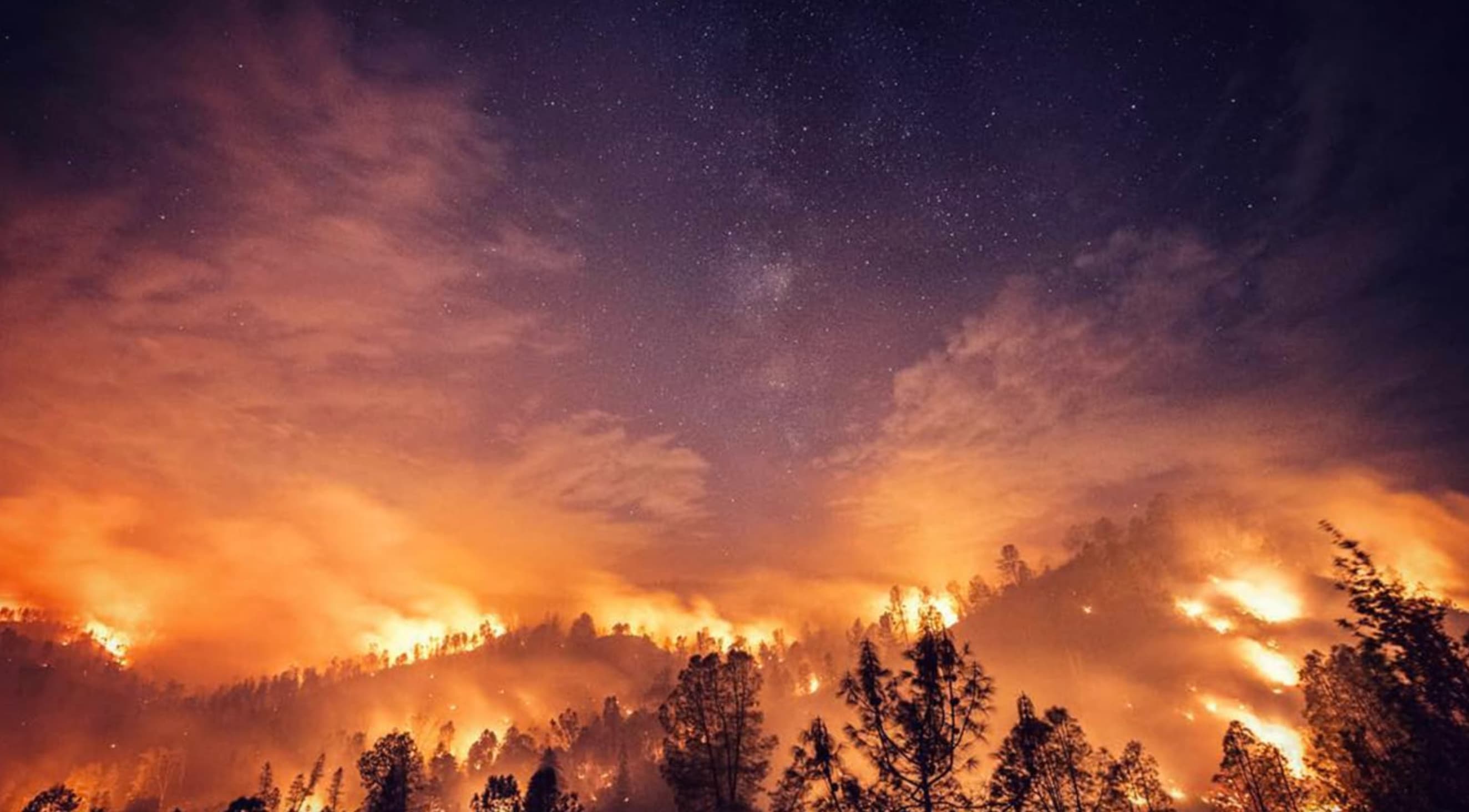 28 Disastrous Photos of the California Wildfires